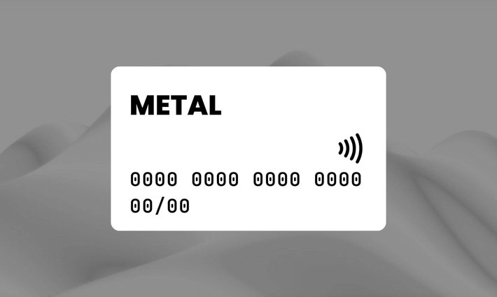 Metal credit cards