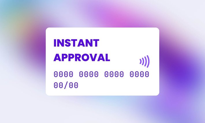 Instant approval credit cards